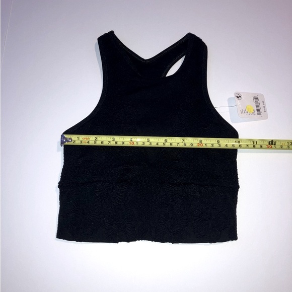008.Free People Movement Every Single Time Floral Sports Bra Black NWT - Picture 12 of 13